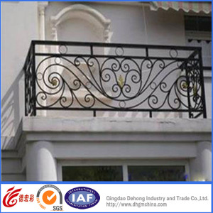 Special Safety High Quality Wrought Iron Balcony Fence